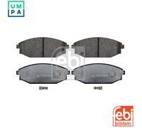 Brake pads Front Axle 170266 FEBI BILSTEIN for HYUNDAI GALLOPER II
