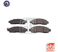 Brake Pads Set fits NISSAN NP300 D231 2.3D Front 15 to 19 D1MFM4KJ1J D10604JA0A