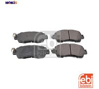 febi bilstein Brake Pad Set 170385 - 1 unit