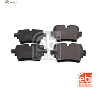 BRAKE PAD SET DISC BRAKE 170391 FOR JAGUAR 306PS 3.0L 6cyl F-TYPE Convertible