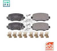 Ferdinand Bilstein Brake Pad Set 170623 - With Fastening Material - 1 Unit