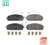 Brake pads Front Axle 170624 FEBI BILSTEIN for JEEP CHEROKEE CHEROKEE VAN