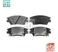 Febi 170629 Front Brake Pad Set Fits Ssangyong Korando Tivoli Xlv