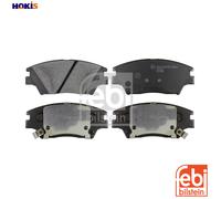 BRAKE PAD SET DISC BRAKE 170629 FOR SSANGYONG G16DF/D16DTF 1.6L 4cyl TIVOLI
