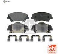 BRAKE PAD SET DISC BRAKE 170635 FOR KIA RIO/IV STONIC/Hatchback/Van G3LE 1.0L
