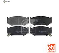 Brake pads Front Axle 170657 FEBI BILSTEIN for SUZUKI SWIFT III