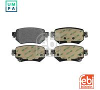 Febi Bilstein Brake Pad Set 170664 Rear for Mazda 6 2012-2020 2.0/2.2/2.5