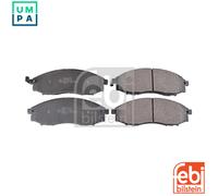 Brake pads Front Axle 170665 FEBI BILSTEIN for NISSAN NP300 PICKUP NAVARA