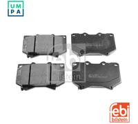 Brake pads Front Axle 170667 FEBI BILSTEIN for TOYOTA LAND CRUISER 80