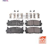 Brake pads Front Axle 170789 FEBI BILSTEIN for TOYOTA CAMRY Saloon