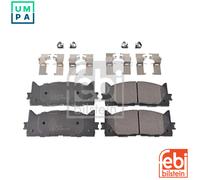 Brake pads Front Axle 170789 FEBI BILSTEIN for TOYOTA CAMRY Saloon