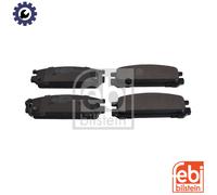 febi bilstein 170873 Brake Pad Set, 1 unit
