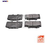 BRAKE PAD SET DISC BRAKE 170876 FOR TOYOTA LAND/CRUISER/80 AUTANA 1H-Z 4.2L 6cyl