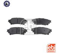 febi bilstein 170897 Brake Pad Set, 1 unit