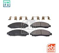BRAKE PAD SET DISC BRAKE 170899 FOR ISUZU KB D-MAX/Platform/Chassis RODEO 2.5L