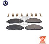 BRAKE PAD SET DISC BRAKE 170899 FOR ISUZU KB D-MAX/Platform/Chassis RODEO 2.5L