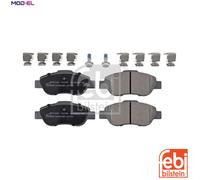 BRAKE PAD SET DISC BRAKE 170907 FOR FIAT PANDA/Hatchback/Van/CLASSIC 1.2L 4cyl