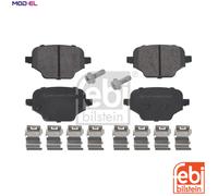 Brake Pads Set Rear 171002 Febi 1635254980 039166045 39166045 SU001A8852 20764