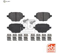 BRAKE PAD SET DISC BRAKE 171002 FOR PEUGEOT PARTNER/Box/Body/MPV RIFTER OPEL