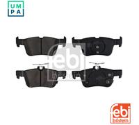 BRAKE PAD SET DISC BRAKE 171393 FOR FORD FOCUS/IV/Turnier B7DA/B3DA/SFDC 1.0L