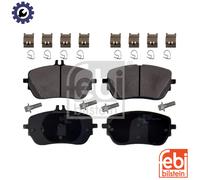 Brake Pads Set fits MERCEDES A200D 2.0D Front 2018 on OM654.920 A0004206902 Febi