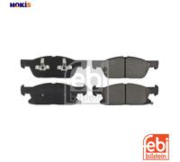 Brake Pads Set fits FORD S-MAX TDCi 2.0D Front 2015 on E1GC2K021AC 1884555 Febi