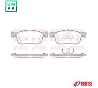 BRAKE PAD SET DISC BRAKE 1719.00 FOR PEUGEOT EXPERT/Platform/Chassis/Van 1.6L