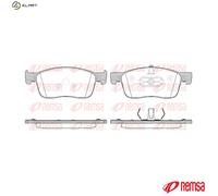 REMSA 1719.00 Brake pad set