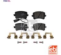 BRAKE PAD SET DISC BRAKE 172168 FOR AUDI CZGB/CZGA/CTSA 2.5L 5cyl Q3 SUV