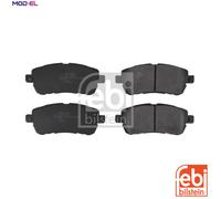 BRAKE PAD SET DISC BRAKE 172173 FOR FORD K FIGO/ASPIRE YSKE/YSKD/B2KA 1.2L