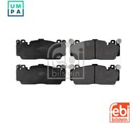 Brake pads Front Axle 172182 FEBI BILSTEIN for BMW 6 Coupe 6 Convertible 5