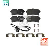FEBI BILSTEIN Rear Disc Brake Pad Set 172183 - Fits Audi A6/A7