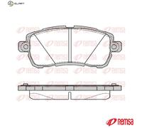 REMSA FRONT DISC BRAKE BRAKE PAD SET 172800 FOR FORD