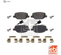 Brake pads Rear Axle 175272 FEBI BILSTEIN for ALFA ROMEO 4C 4C SPIDER