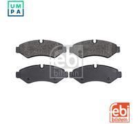 FEBI BILSTEIN Brake Pad Set 175647 - Rear Axle, Set of 4 - fits Mercedes-Benz Sprinter