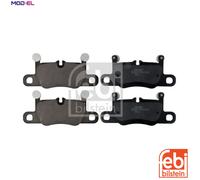 BRAKE PAD SET DISC BRAKE 175674 FOR PORSCHE 911/Targa/Convertible 3.0L 6cyl 911