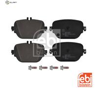FEBI 176867 BRAKE PAD SET DISC BRAKE Rear