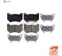 FEBI BILSTEIN 177186 Brake pad set