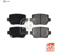 FEBI BILSTEIN Brake Pad Set 177664 - Rear Axle for Tesla Model 3 Model Y