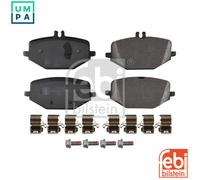BRAKE PAD SET DISC BRAKE 178655 FOR MERCEDES-BENZ M 274.920OM 654.920 2.0L 4cyl
