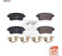 BRAKE PAD SET DISC BRAKE 178904 FOR RENAULT SCÉNIC/III/VAN/GRAND/IV TALISMAN