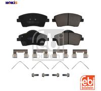 BRAKE PAD SET DISC BRAKE 180229 FOR VOLVO B3154T5/3154T10/3154T9/3154T7 1.5L