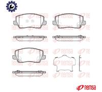 BRAKE PAD SET DISC BRAKE 1803.02 FOR KIA G3LA/G3LC/G3LD 1.0L 3cyl MORNING 1.2L
