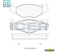 BRAKE PAD SET DISC BRAKE 180460 FOR VW SANTANA GOLF/III/Van/Mk/ SCIROCCO 1.3L
