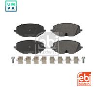 BRAKE PAD SET DISC BRAKE 180631 FOR SKODA OCTAVIA/IV/Combi VW GOLF/VIII SEAT