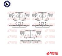 BRAKE PAD SET DISC BRAKE 1808.12 FOR FORD FOCUS/IV/Turnier B7DA/B3DA/SFDC 1.0L