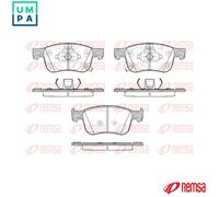 BRAKE PAD SET DISC BRAKE 1808.12 FOR FORD FOCUS/IV/Turnier B7DA/B3DA/SFDC 1.0L