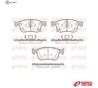 BRAKE PAD SET DISC BRAKE 1808.12 FOR FORD FOCUS/IV/Turnier B7DA/B3DA/SFDC 1.0L