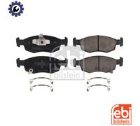 BRAKE PAD SET DISC BRAKE 180955 FOR FIAT 500/e/Convertible 500e PANDA LANCIA