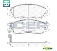 New Brake Pad Set, disc brake for NISSAN:SUNNY II,ALMERA II,SENTRA II